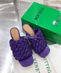 Replica Bottega Veneta BV Board Sandals 630175 Purple 2