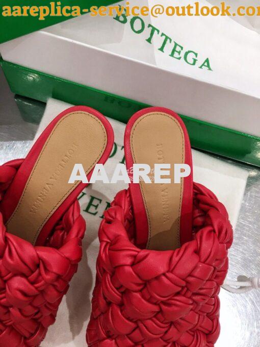 Replica Bottega Veneta BV Board Sandals 630175 Red 6