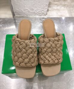 Replica Bottega Veneta BV Board Sandals 630175 Camel 2