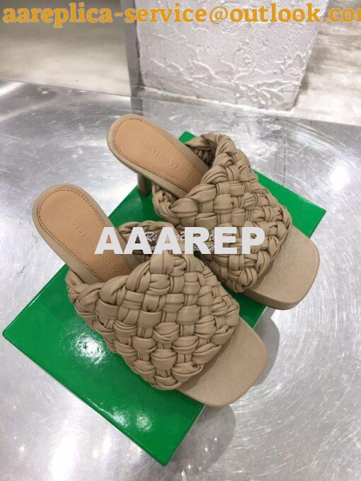 Replica Bottega Veneta BV Board Sandals 630175 Camel 3