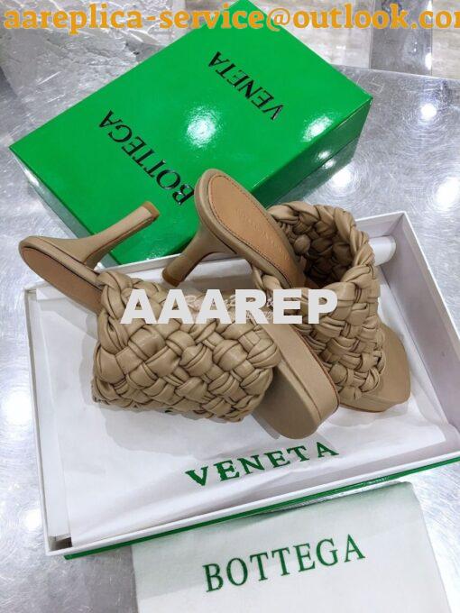 Replica Bottega Veneta BV Board Sandals 630175 Camel 6