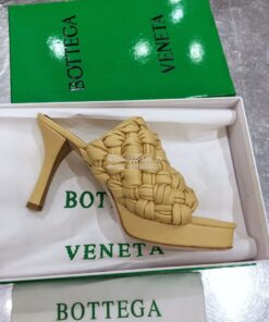 Replica Bottega Veneta BV Board Sandals 630175 Butter