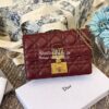 Replica Dior Dioraddict Wallet On Chain Cutch Wine