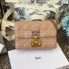 Replica Dior Dioraddict Wallet On Chain Cutch Blue 13