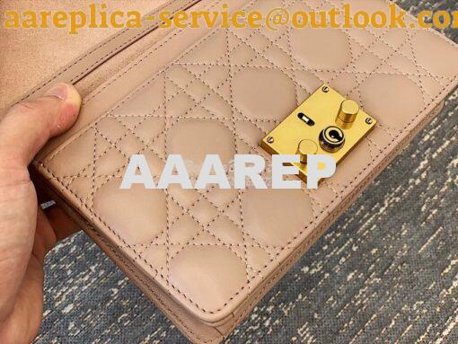 Replica Dior Dioraddict Wallet On Chain Cutch Nude 10