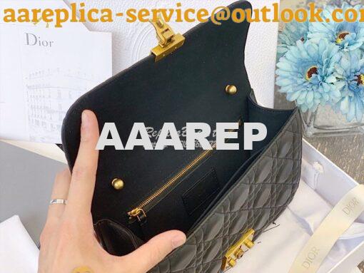 Replica Dior DiorAddict Flap Bag with with Sliding Chain in Cannage La 10