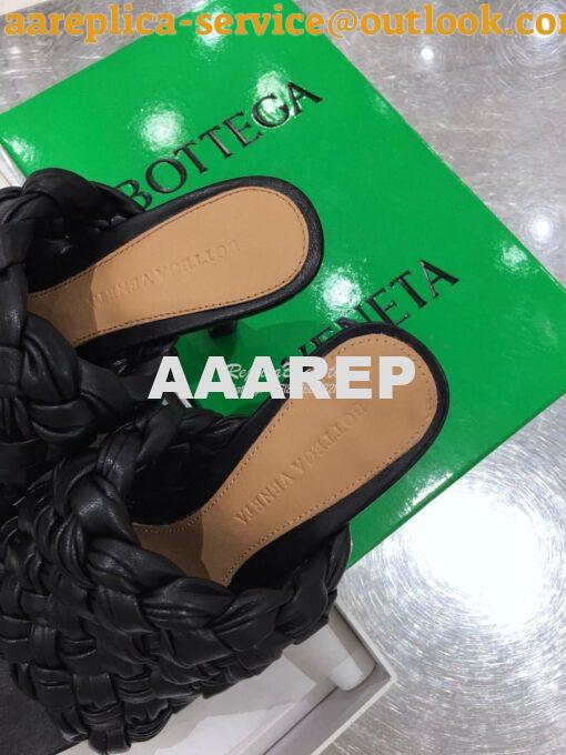 Replica Bottega Veneta BV Board Sandals 630175 Black 7