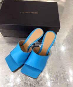 Replica Bottega Veneta BV Stretch Sandals 610538 Sky Blue 2