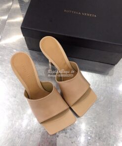 Replica Bottega Veneta BV Stretch Sandals 610538 Nude 2