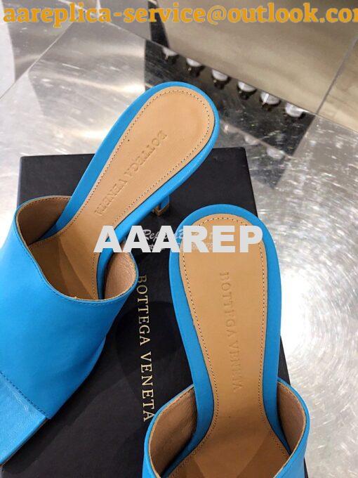 Replica Bottega Veneta BV Stretch Sandals 610538 Sky Blue 7