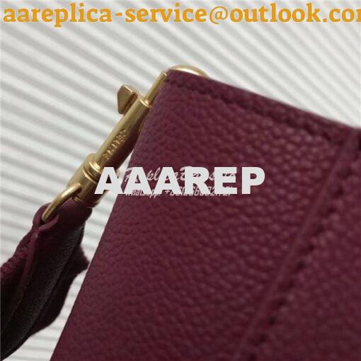 Replica  Celine Small Seau Sangle bag in burgundy soft grained calfski 8