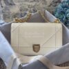 Replica Dior "Diorama" Flap in Grainy Calfskin with Large Cannage Moti 11