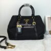 Replica Prada Shoulder Leather Bag Nero 10