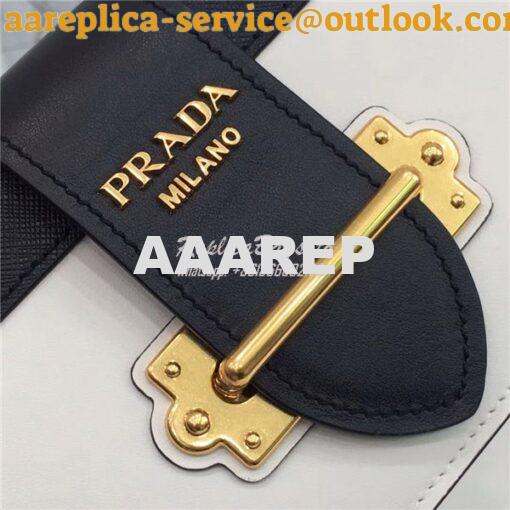 Replica Prada Cahier White Long Clutch with chain Bag 1BF048 6