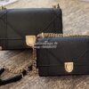 Replica Dior "Diorama" Flap in Grainy Calfskin with Large Cannage Moti 12