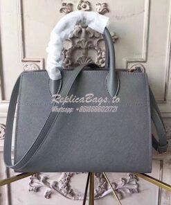 Replica Prada Bibliothèque Bag Grey