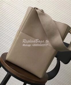 Replica Celine Seau Sangle bag in dune soft grained calfskin