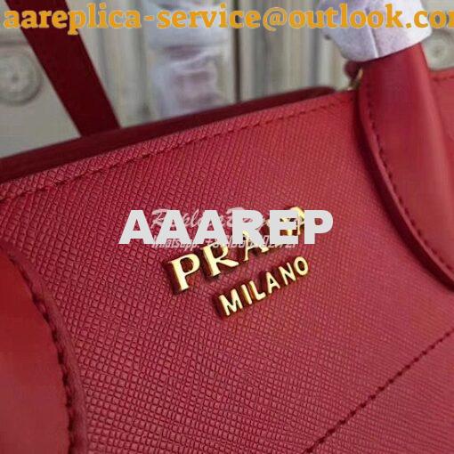 Replica Prada Bibliothèque Bag Red 4