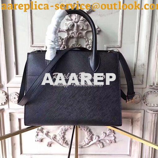 Replica Prada Bibliothèque Bag Black 5