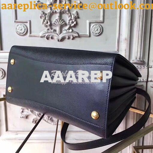 Replica Prada Bibliothèque Bag Black 7