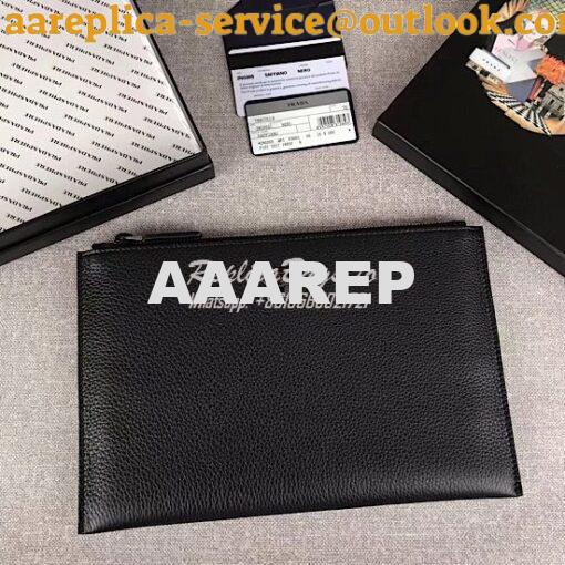 Replica Prada Leather Document Holder 2NG003 7