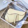 Replica Dior Saddle Bag in Grained Calfskin Green 11