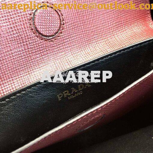 Replica Prada BN2756 BN2775 Saffiano Cuir Burgundy Leather Tote 9