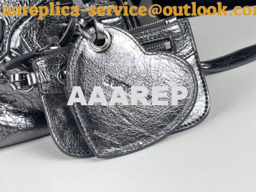 Replica Balenciaga Le Cagole XS S Shoulder Bag in Lambskin Metallic Si 20