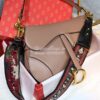 Replica Dior Saddle Bag in Calfskin Red 19