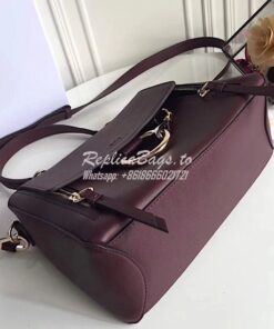 Replica Chloe Faye Day Double Carry Bag Wine