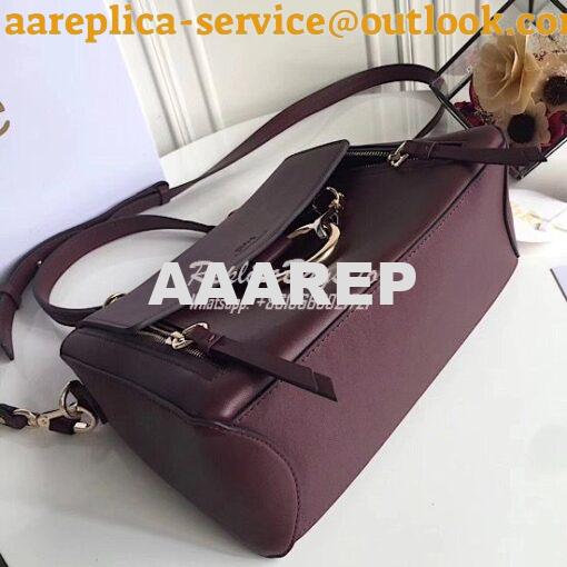 Replica Chloe Faye Day Double Carry Bag Wine