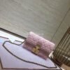 Replica Dior Dioraddict Wallet On Chain Cutch Purple 9