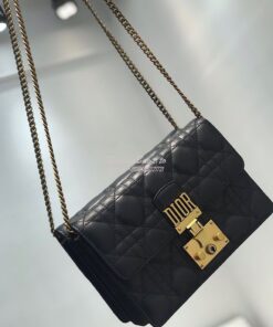 Replica Dior Dioraddict Wallet On Chain Cutch Black