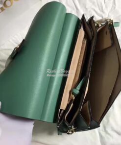 Replica Chloe Faye Shoulder Bag Smooth n Suede Calfskin Mint 2