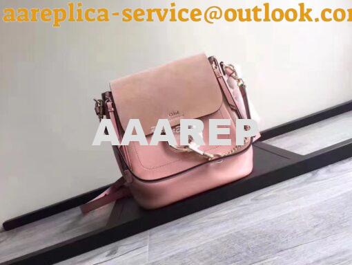 Replica Chloe Faye Backpack Pink