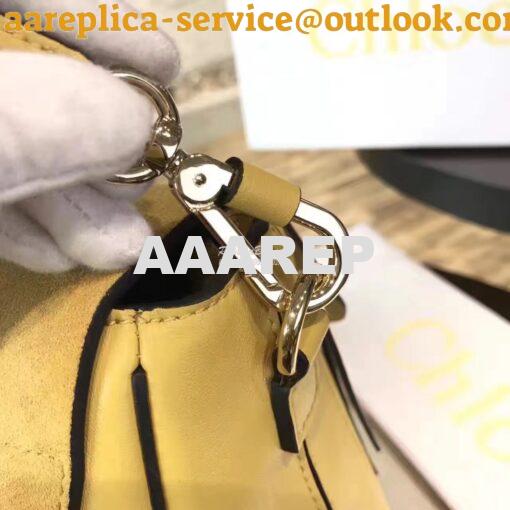 Replica Chloe Faye Backpack Yellow 8