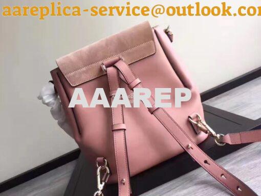 Replica Chloe Faye Backpack Pink 6