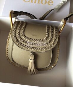 Replica Chloe Hudson Satchel Motty Grey Calf Leather Cross Body Bag