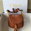 Replica Chloe Hudson Satchel Ash Blue Leather Cross Body Bag 10