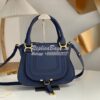 Replica Chloe Roy Bag Baby Blue in Suede & Smooth Calfskin 10