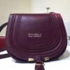 Replica Chloe Drew Shoulder Bag in Grained Lambskin Brown 10