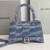 Replica Balenciaga Le Cagole XS Shoulder Bag Black And White Graffiti 14