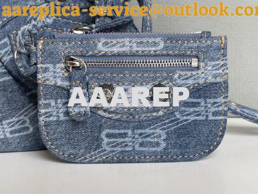 Replica Balenciaga Le Cagole XS S Shoulder Bag Bb Monogram Bleached De 8