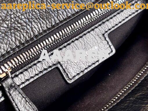 Replica Balenciaga Neo Cagole XS Handbag in Black Arena Lambskin with 7