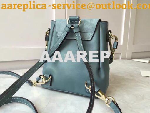 Replica Chloe Faye Backpack ocean 2