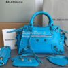 Replica Balenciaga Neo Cagole XS Handbag in Neon Yellow Arena Lambskin 13