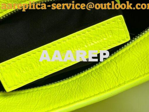 Replica Balenciaga Neo Cagole XS Handbag in Neon Yellow Arena Lambskin 7