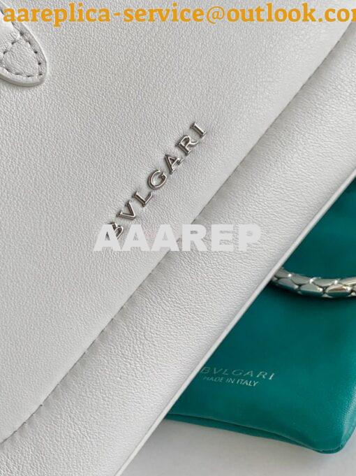 Replica Bvlgari Serpenti Baia Small Shoulder Bag Metropolitan calfskin 4