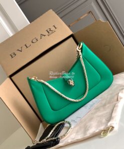 Replica Bvlgari Serpenti Baia Small Shoulder Bag Metropolitan calfskin