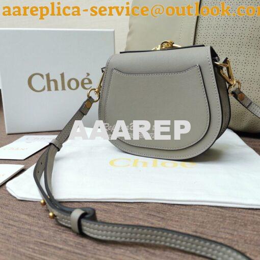 Replica Chloe Nile Bracelet Bag Grey 3